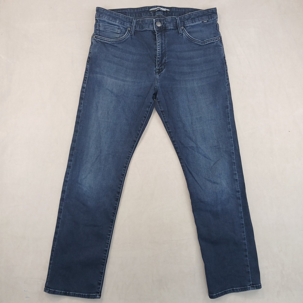 Mavi Matt 34x32 (ACTUAL 34x30) Mens Jeans Relaxed Straight‎ Stretch